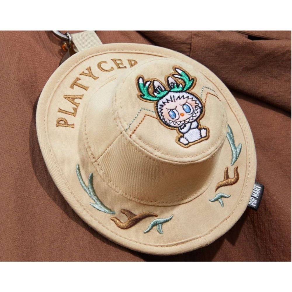POPMART Labubu Fall In Wild : Bucket Hat Mini‎ Bag - CONFIRMED PLATYCERIUM